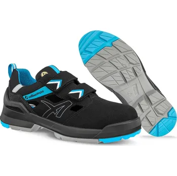 Pracovní obuv ALBATROS FORGE AIR LOW S1 ESD FO SR pracovní sandály černá modrá 37