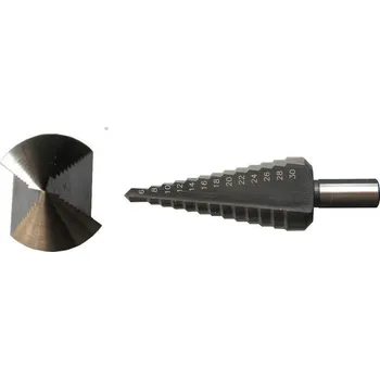 Vrták PROFIKRAFT Vrták stupňovitý 10-20mm x 1mm HSS-G (přímá drážka)