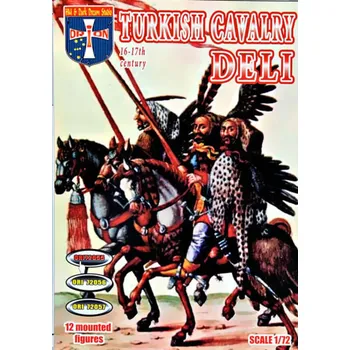 Plastikový model Orion Miniatures 1/72 Turkish Cavalry (Deli) 16-17 centuries