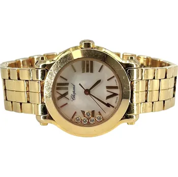 Chytré hodinky CHOPARD Happy Sport Gold Watch