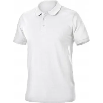 Pánská košile Högert TOBIAS bavlněná polokošile bílá 3XL (58) HT5K418-3XL