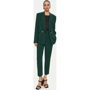 Pánské kalhoty PINKO Kalhoty z materiálu 102861 A213 Zelená Regular Fit 38