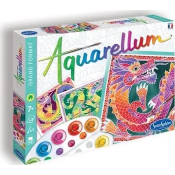 kreativní sada Aquarellum junior Draci