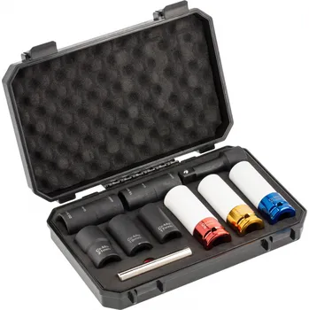 Matice Högert Sada nástrčných hlavic 10dílná, 1/2'' HT4R108