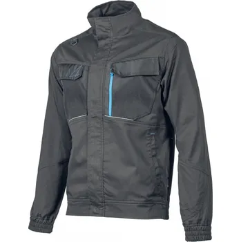 pracovní blůza Högert WURNITZ ochranná mikina elastická tmavě šedá S (48) HT5K814-S