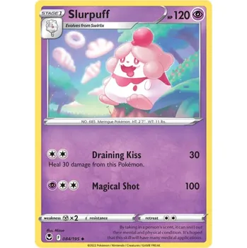 Společenská hra Pokémon karta Slurpuff 084/195