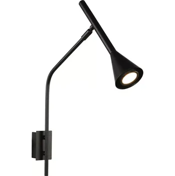 Nástěnné svítidlo Moderní nástěnná lampa Gygnus černá