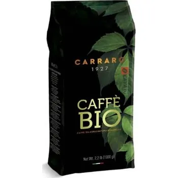 Káva Carraro Caffe BIO zrnková káva 1kg