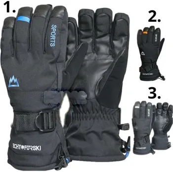 Rukavice ECHT HX062 Pánské zimní prstové rukavice