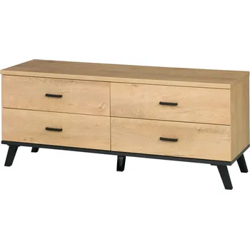 Televizní stolek Falco TV stolek Jocker R7 dub lefkas/černá