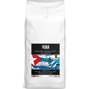 Káva Xcoffee Kuba Altura Lavado 1kg zrnková káva 1000g