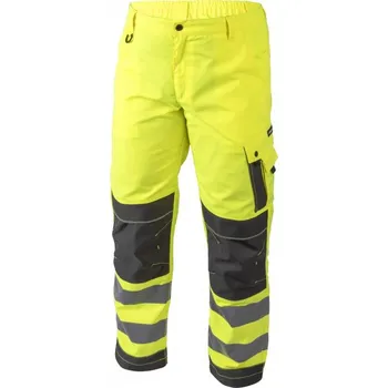Pánské kalhoty Högert WERSE výstražné kalhoty žluté 2XL (56) HT5K364-2XL