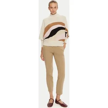 Pánské kalhoty Marella Chino kalhoty Incom 2423136041 Hnědá Regular Fit 46