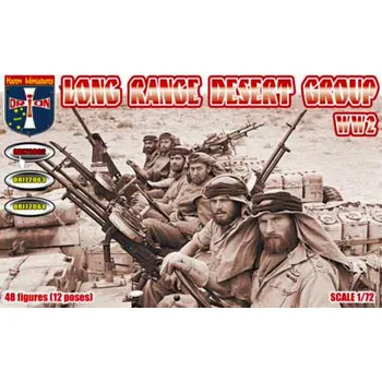Plastikový model Orion Miniatures 1/72 LRDG (Long Range Desert Group) WW2