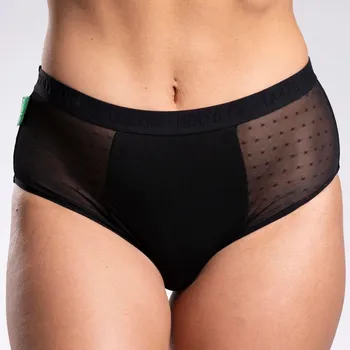 Intimní hygienický prostředek BODYLOK Menstruační kalhotky Hi-waist černé - střední menstruace Velikost: 2XL