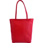 Kožená kabelka na rameno 52822 červená, MAXFLY