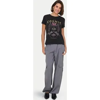 Dámské oblečení ONLY T-Shirt Lucy 15336965 Černá Regular Fit S