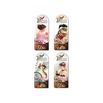 Čokoláda Ručně odlévaná belgická mléčná čokoláda, retro [Jamira, 100 g]