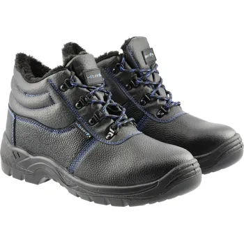 Pracovní obuv Högert MURITZ bezpečnostní zateplená kotníková obuv S3 SRC černá 45 HT5K561-45