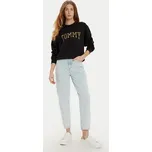 Tommy Jeans Mikina Varsity DW0DW19845 Černá Boxy Fit S