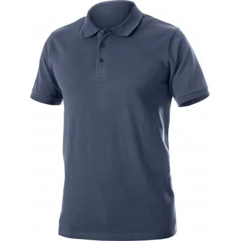 Pánská košile Högert TOBIAS bavlněná polokošile tmavě modrá XL (54) HT5K428-XL