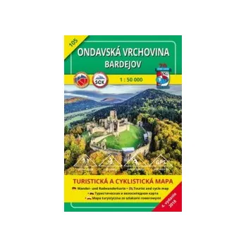 Ondavská vrchovina Bardejov 1 : 50 000