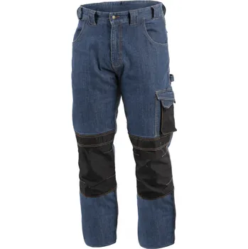 Pánské kalhoty Högert EMS ochranné kalhoty džínové modré 3XL (58) HT5K355-3XL
