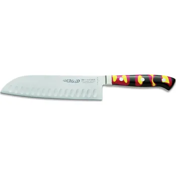 Kuchyňský nůž F.Dick Santoku nůž s výbrusem 18 cm GO FOR GOLD