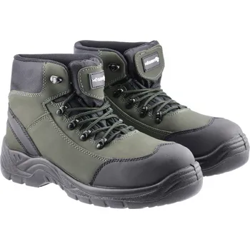 Pracovní obuv Högert RANDOW bezpečnostní kotníková obuv S3 SRC tmavě zelená 42 HT5K562-42