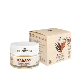 Pleťový krém Orientana Balans přírodní pleťový krém se santalovým dřevem a kurkumou, 50 g
