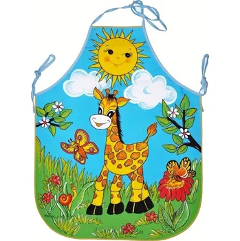 Kuchyňská zástěra Forbyt Dětská zástěrka - motiv Žirafa