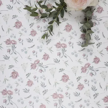 Balící papír Be Nice Balicí papír Eukalyptus s pivoňkou 5 ks - ZACHRAŇ MĚ