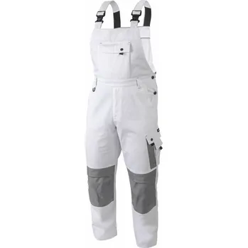 montérky Högert SALM montérky s laclem ochranné bílé XL (54) HT5K362-XL