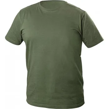 pracovní tričko Högert VILS bavlněné tričko tmavě zelené 3XL (58) HT5K426-3XL
