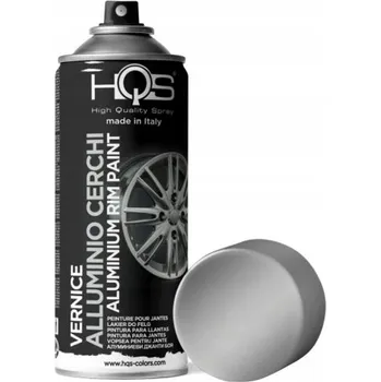 Lak na dřevo Lak na ráfky HQS ALUMINIUM 400ml