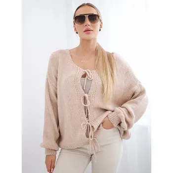 Dámský svetr Pohodlný svetr v IT-49 nádherné béžové barvě , VELIKOST UNI ( S, M , L )