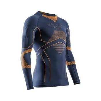 Pánské termoprádlo X-Bionic ENERGY ACCUMULATOR LIGHT SHIRT LS MEN Marine/Orange modrá XL