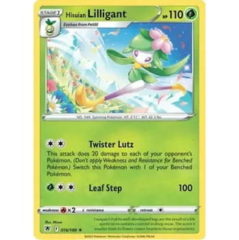 Společenská hra Pokémon karta Hisuian Lilligant 016/189 Holo