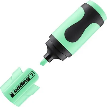 Zvýrazňovač Zvýrazňovač EDDING 7 MINI, pastelový zelený