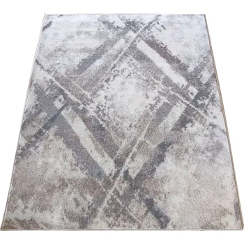 Koberec Makro Abra Moderní kusový koberec VISTA 09 béžový šedý Rozměr: 80x150 cm