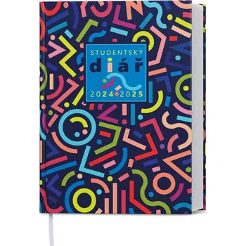 Diář Týdenní diář 2025 Student kapesní Tvary