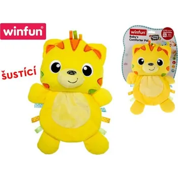 plyšák Plyšový kamarád Tygřík šustící 26 cm