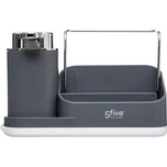 Dávkovač saponátu Neo, šedá/s chromovými prvky, 300 ml