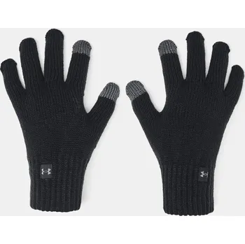 Rukavice Dámské rukavice Under Armour UA Halftime Gloves-BLK 1373158-002 Černá S/M