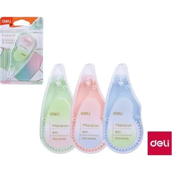 Korekční prostředek Korekční strojek 5mm x 12m DELI E8137