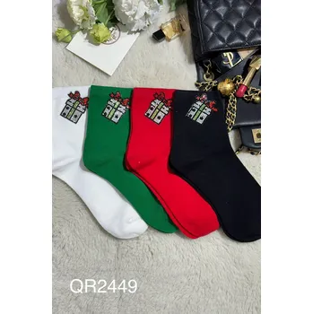 Pánské ponožky Ponožky QR2449 BIANCO UNI