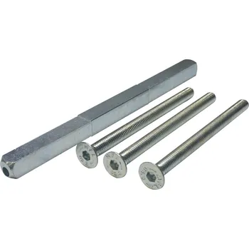 Dveřní kování MP KOVÁNÍ TUPAI montážní set 150mm Provedení: klika - koule