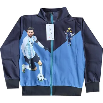 Chlapecká mikina Numberoplus Dětská mikina s potiskem - Messi MJ10 14 let ( vel.158)