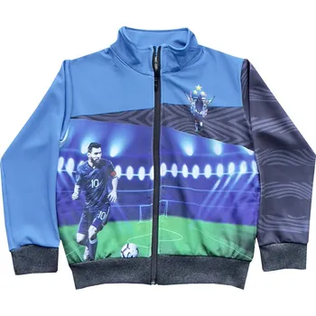 Chlapecká mikina Numberoplus Dětské fotbalová mikina s potiskem - Leo Messi Velikost: 16 let (vel.166-172)