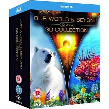 Blu-ray film Náš svět - Ultimátní 3D kolekce 10 Blu-ray (bez CZ)